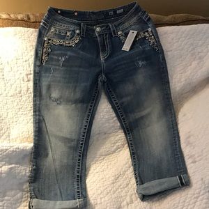 MISS ME Capris Jeans